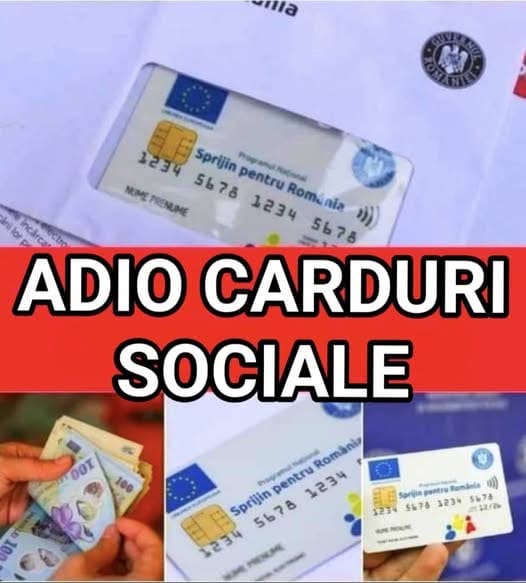 Veste trista pentru pensionari. Adio carduri sociale! Anuntul a fost facut in urma cu putin timp…