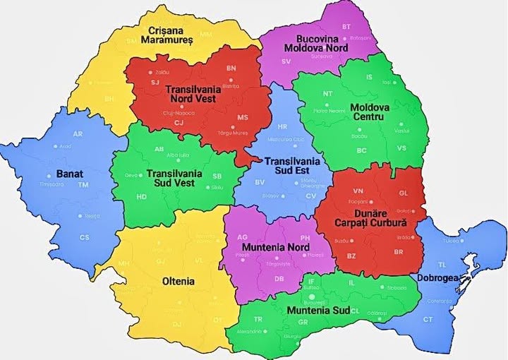 Se schimbă harta României în 2025. Toate județele sunt vizate! Cum va arăta în viitor