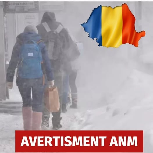 Cod galben de viscol, ceață și polei. Zonele  vizate de atenționarea ANM