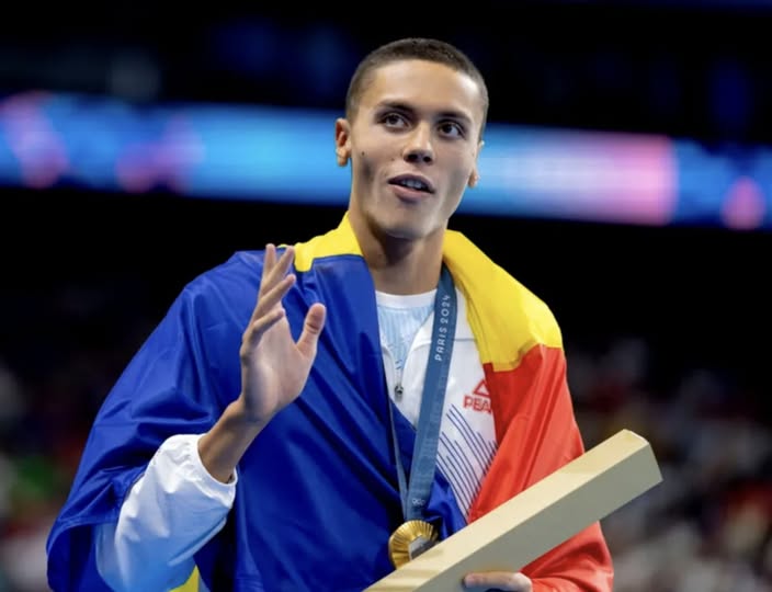 David Popovici începe 2025 în forță! Medalie de aur și record la debut
