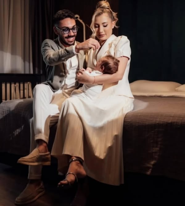 Armin Nicoară și Claudia Puican și-au botezat fiul, Amir Efrem! Decor spectaculos și emoții puternice la Timișoara