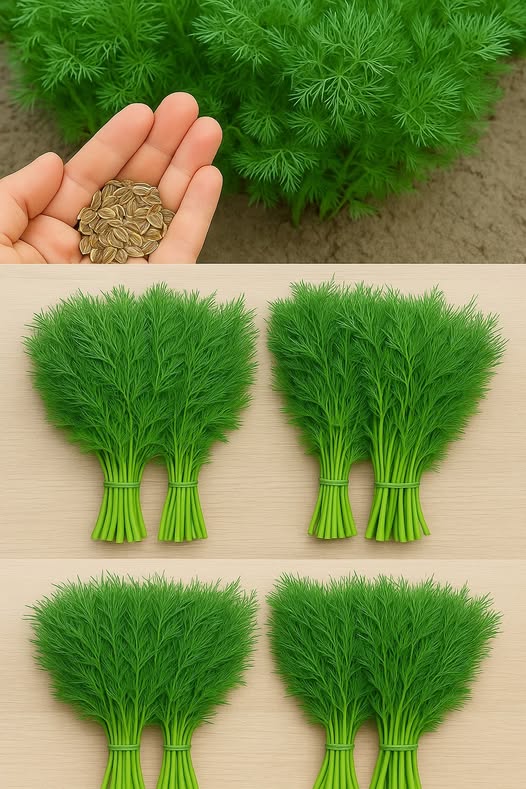 Cum să semeni corect mărarul ca să fie des și verde închis