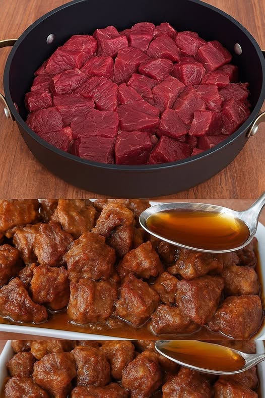 Cea mai fragila carne se face acum ca în Turcia. Dacă adaugi o lingură de oțet, chiar și bucățile mai puțin reușite se vor topi în gură. Rețeta pas cu pas o găsești în primul comentariu.