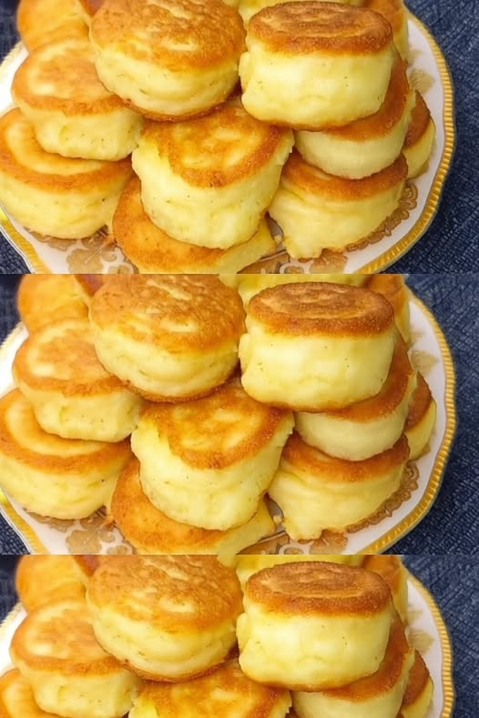 Fără făină! În 10 minute! O cană de iaurt și griș, și întreaga munte de gogoși delicioase este gata de mâncat!