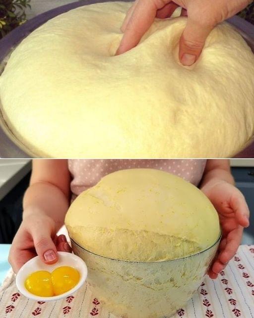 Aluat mereu pufos după rețeta franceză. Se amestecă cu laptele cald și se adaugă o lingură de oțet de mere. 👇 Rețeta completă mai jos