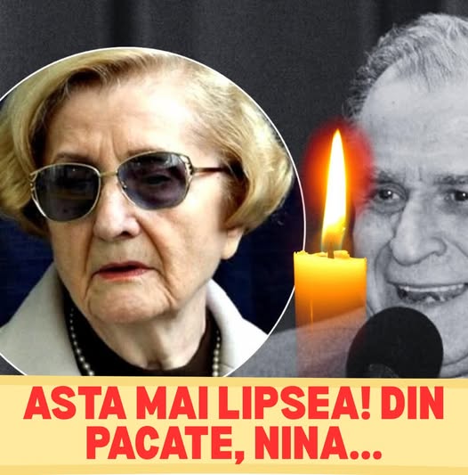 Asta mai lipsea. Din pacate este vorba de Nina Iliescu, cam toata lumea se astepta ca asta sa se intample la scurt timp dupa moartea președintelui Ion Iliescu