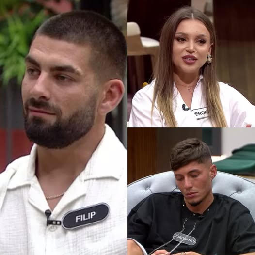Filip și Veronica au decis să urmeze drumuri separate în cadrul emisiunii “Casa iubirii”, renunțând la orice încercare de apropiere sau cunoaștere. .vezi in comentarii