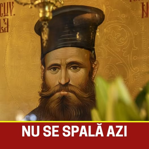 Nu se spală astăzi. Sărbătoare mare, calendar ortodox 5 august