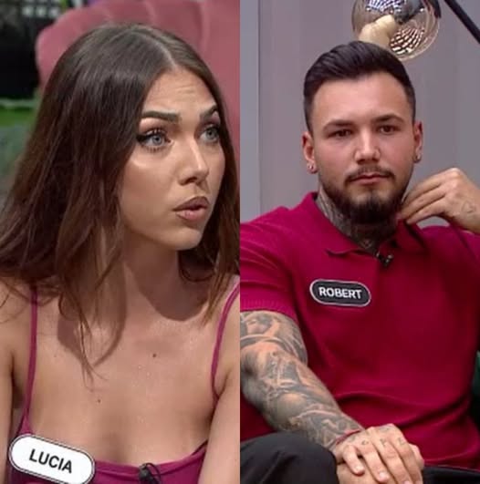 Robert o confruntă pe Lucia la „Casa iubirii”: „Te focusezi prea mult pe mine!”.vezi in comentarii