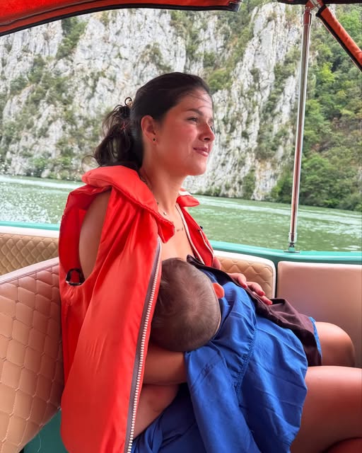 Geta Sterp, mesaj sincer despre maternitate: „Ador să îmi țin puiul la piept”.vezi in comentarii