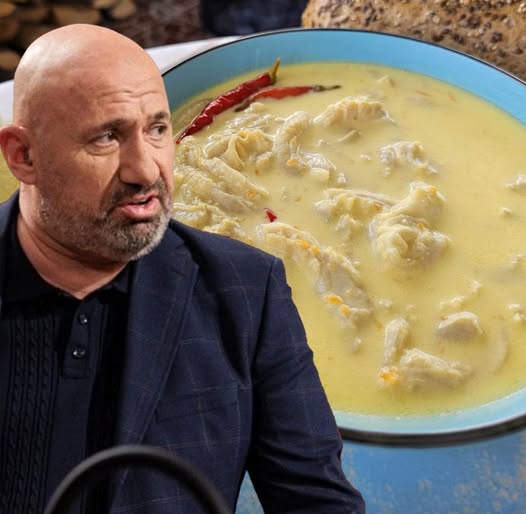 Ciorbă de burtă .Rețeta lui Cătălin Scărlătescu pe care trebuie să o încerci