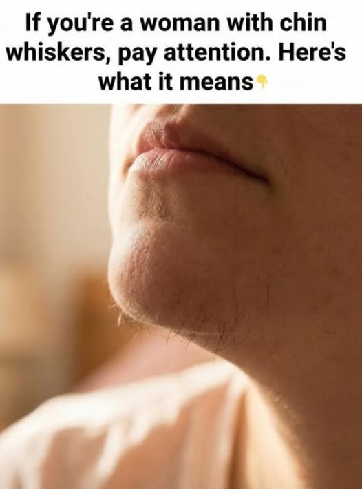 Ce pot spune firele de păr de pe bărbie despre sănătatea ta…