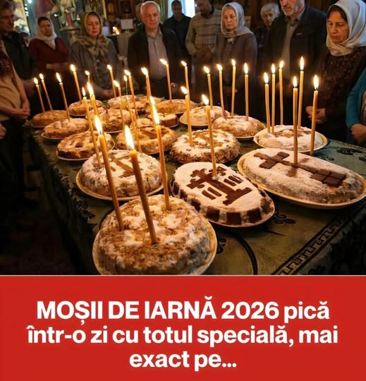 MOȘII DE IARNĂ 2026 pică într-o zi cu totul specială, mai exact pe…… Vezi mai mult