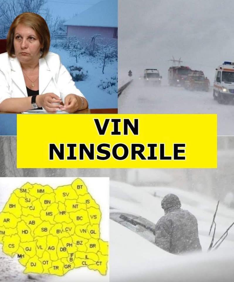 Revin ninsorile. AccuWeather a schimbat prognoza