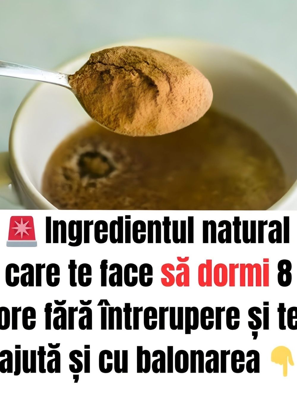 Ingredientul natural care te poate face să dormi 8 ore fără întrerupere