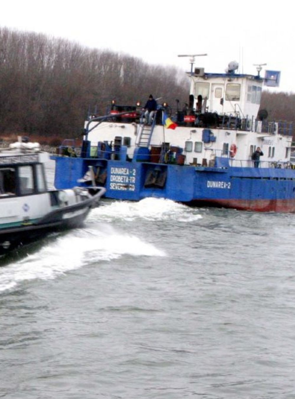 Navă românească scufundată pe Dunăre, în apropiere de Sulina. Ce s-a întâmplat cu „Pilot-8”