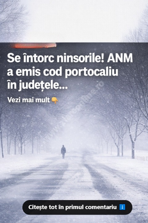 România, sub asediul iernii: