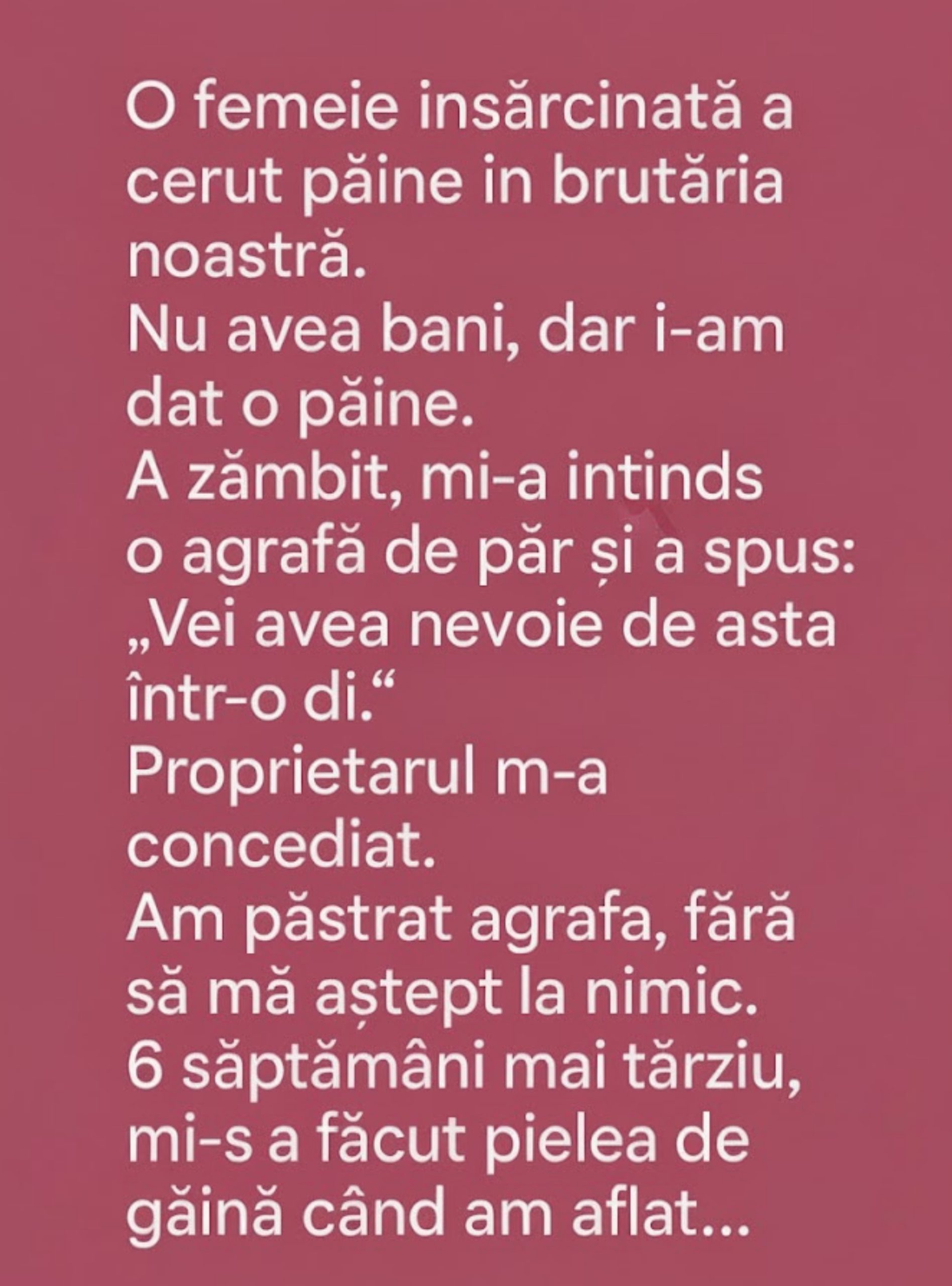 Când binele făcut în tăcere își găsește drumul înapoi