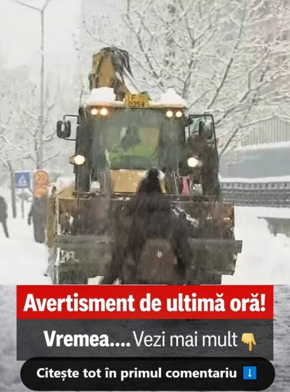 Cod galben de ploi, vânt puternic și ninsori. Avertizarea meteo este valabilă până pe 25 februarie