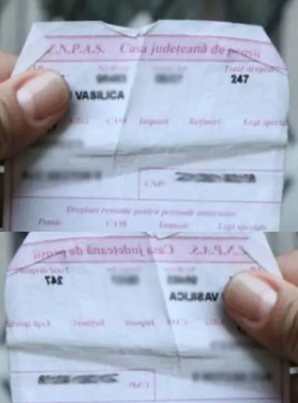 Ce diferență există între cuponul de pensie roz și cel gri