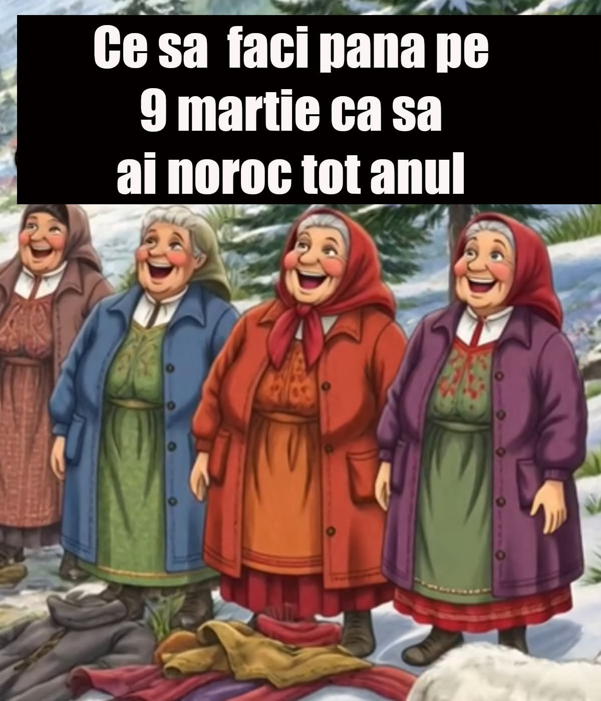 Tradiții și superstiții de Mărțișor. Ce trebuie să faci pentru noroc tot anul