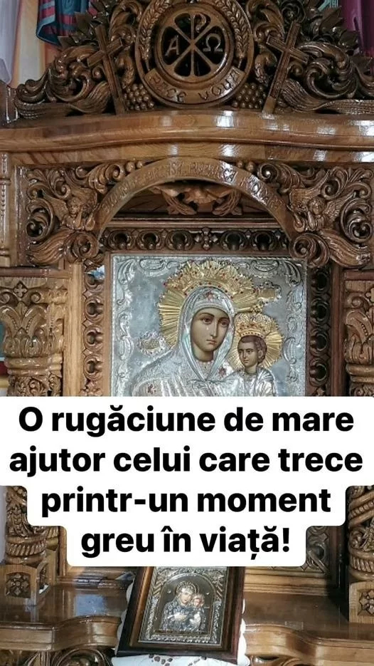 O rugăciune de mare ajutor celui care trece printr-un moment greu în viață