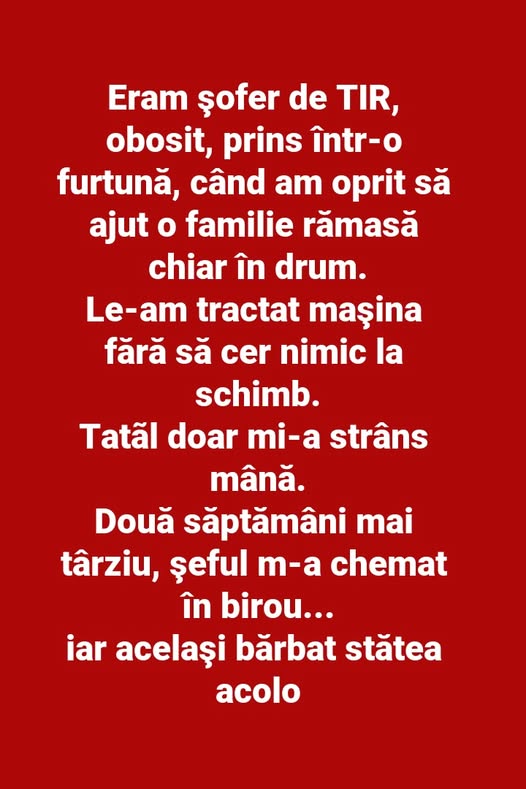 „Același bărbat stătea acolo…” Vezi mai mult 👇👇