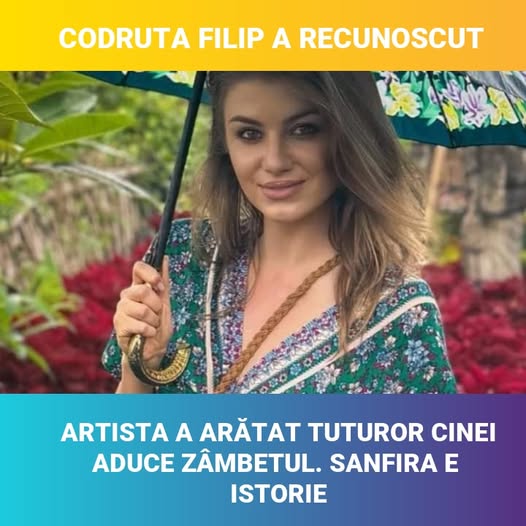 Codruța Filip nu se mai ascunde! A arătat tuturor cine îi pune acum zâmbetul pe buze. L-a dat complet uitării pe Valentin Sanfira