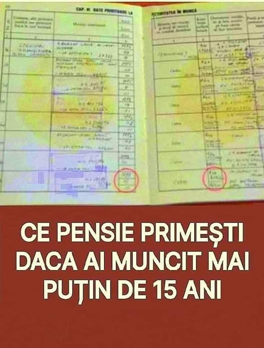 Ce pensie minimă primești dacă ai cotizat doar 10 – 15 ani