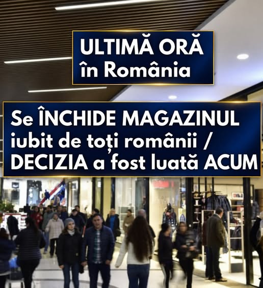 „Magazinul iubit de toți românii se închide!”