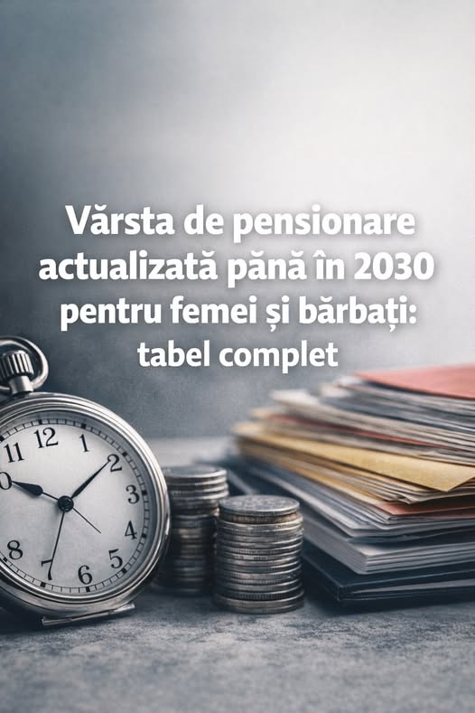Vârsta de pensionare actualizată până în 2030 pentru femei și bărbați: tabel complet