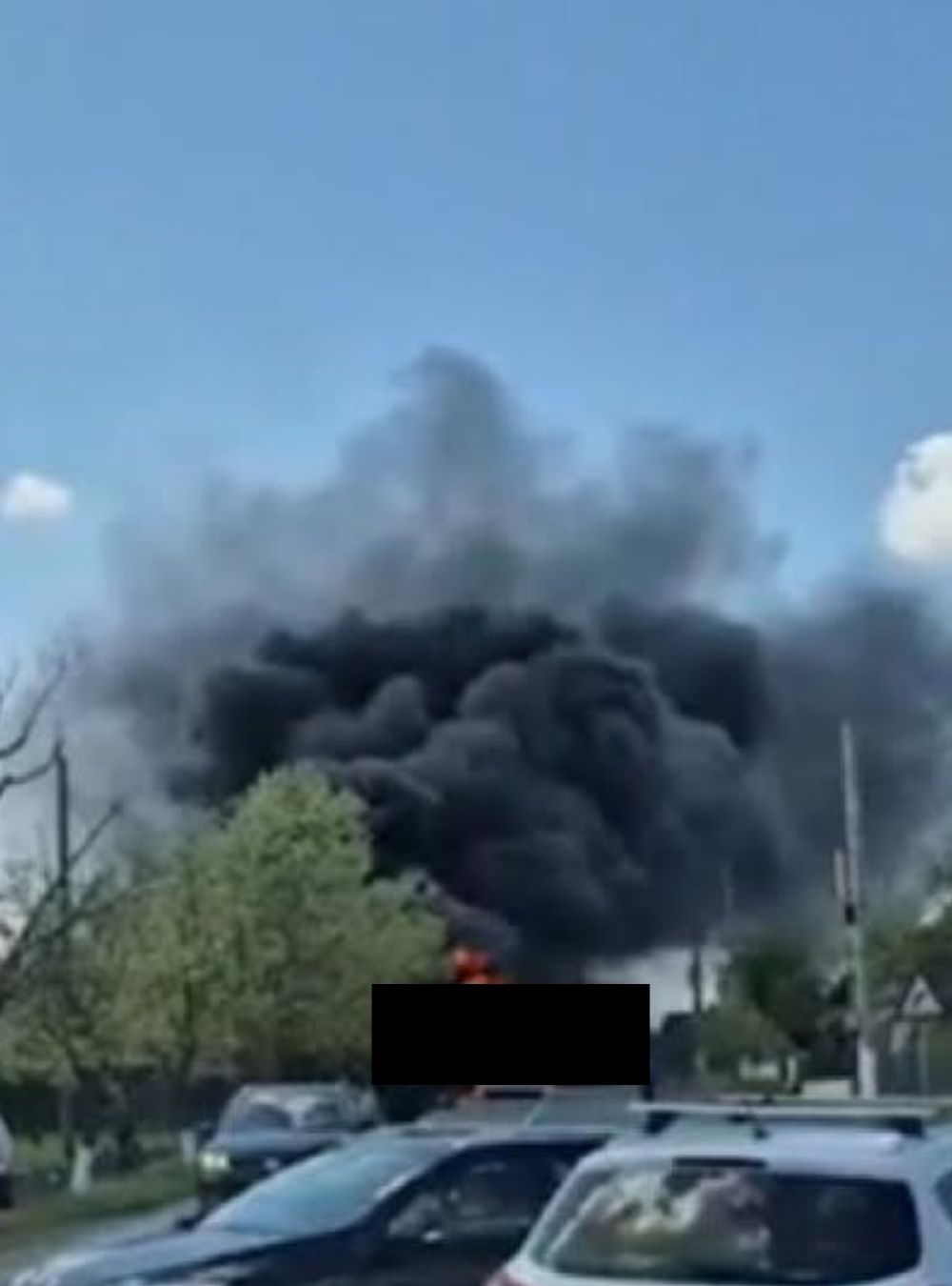 Un autocar cu 27 de pasageri a luat FOC în…