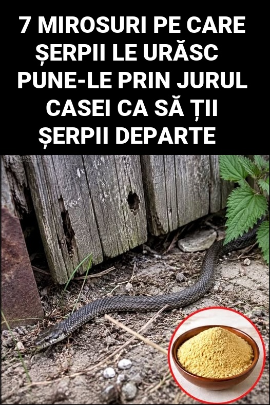 Cum să ții șerpii departe de casă: 7 mirosuri simple care îi alungă natural