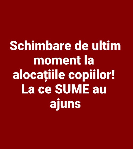 Data la care intră alocațiile pe card în iunie 2026. Ce sumă primesc copiii până la 2 ani