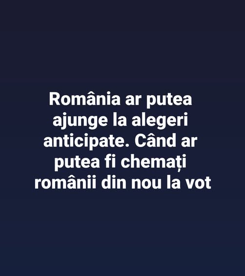 România ar putea ajunge la alegeri anticipate. Când ar putea fi chemați românii din nou la vot
