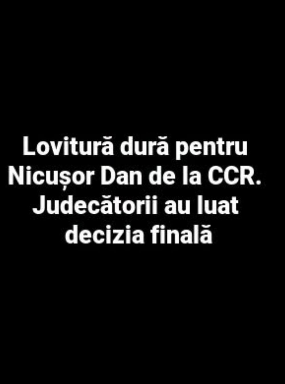 Hotărâre definitivă la CCR care îl afectează direct pe Nicușor Dan. Judecătorii au pronunțat decizia finală.