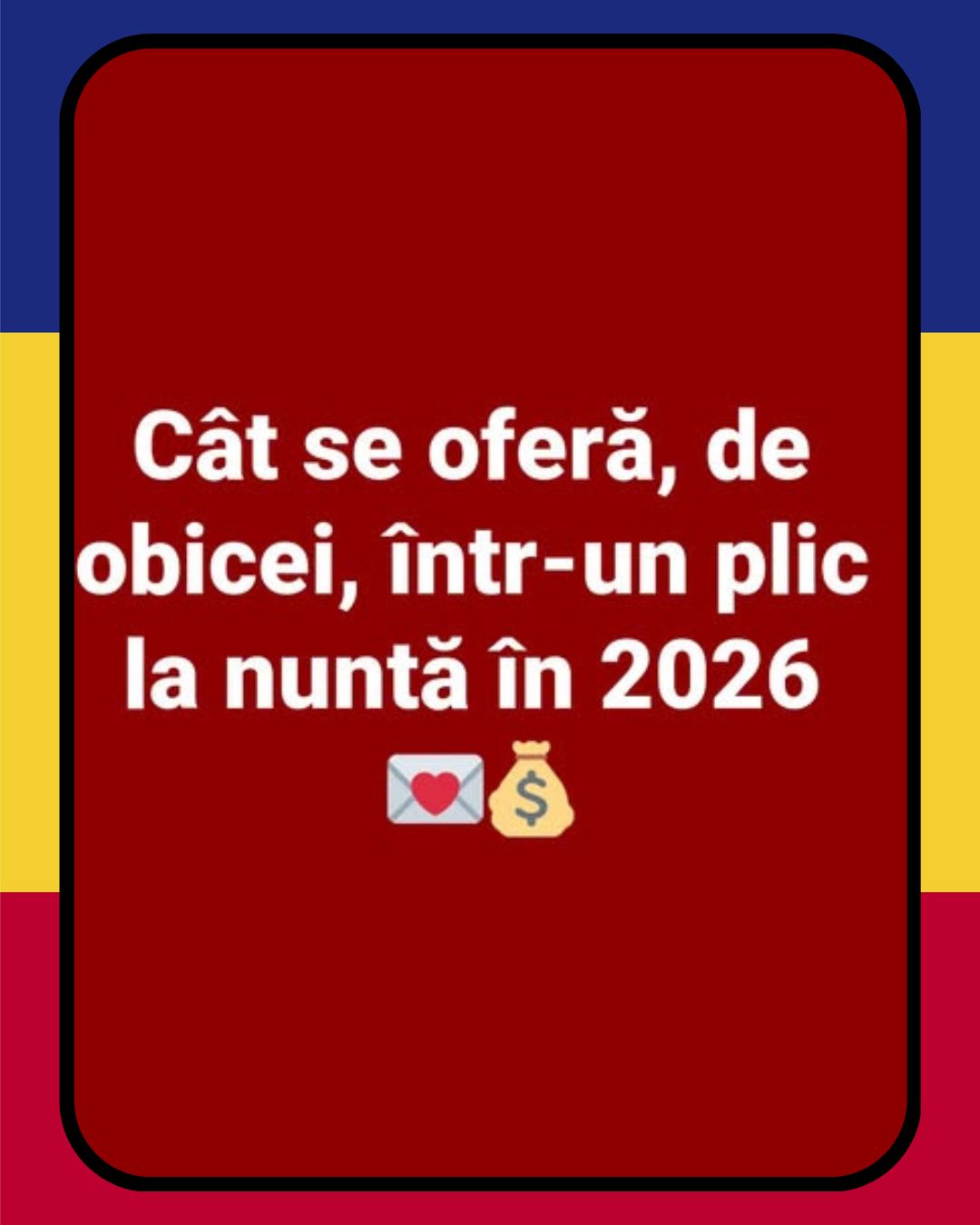 Cât se pune, de regulă, în plic la o nuntă în 2026 💌💰
