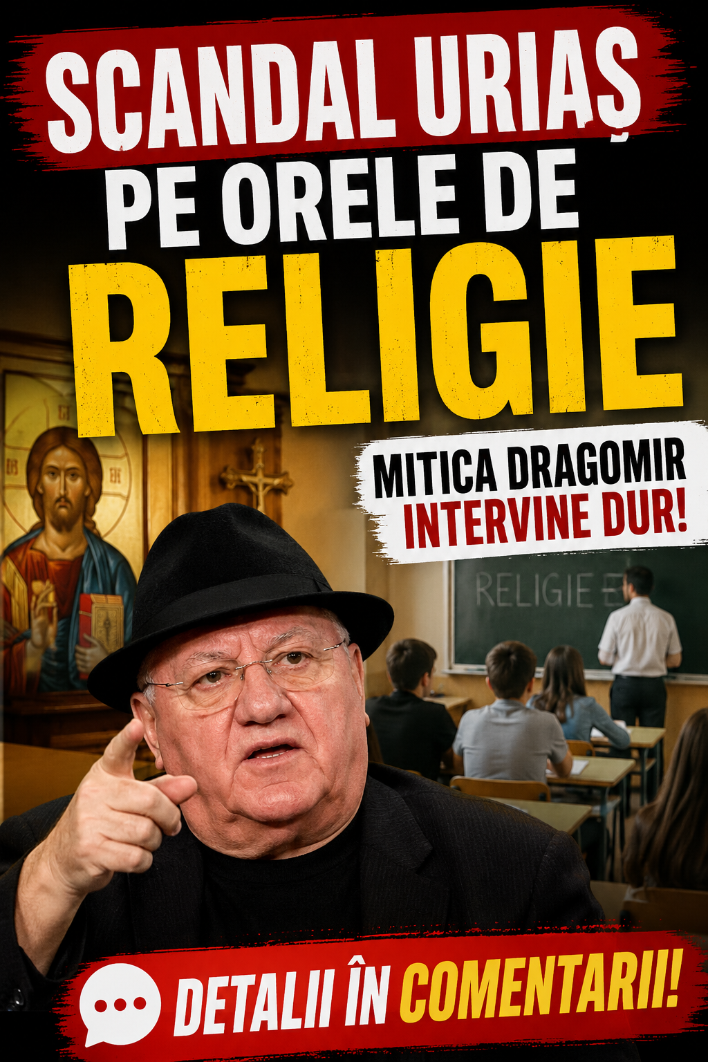 Scandal uriaș pe orele de Religie. Dragomir intervine dur