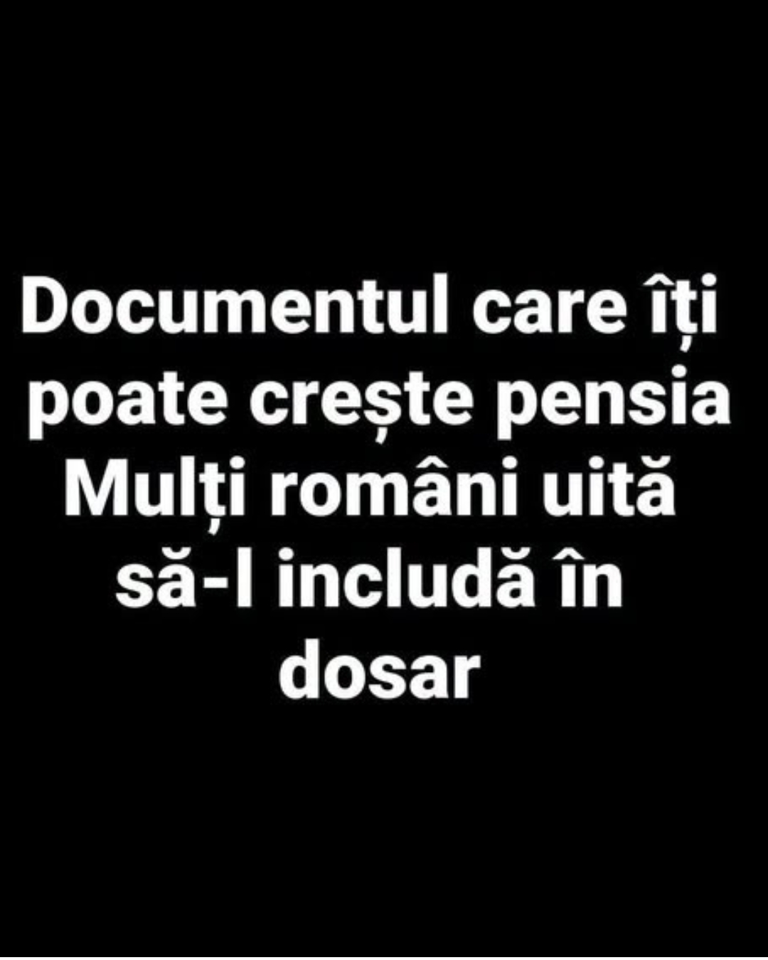 Adeverința care îți poate mări pensia. Mulți români uită să o depună la dosar