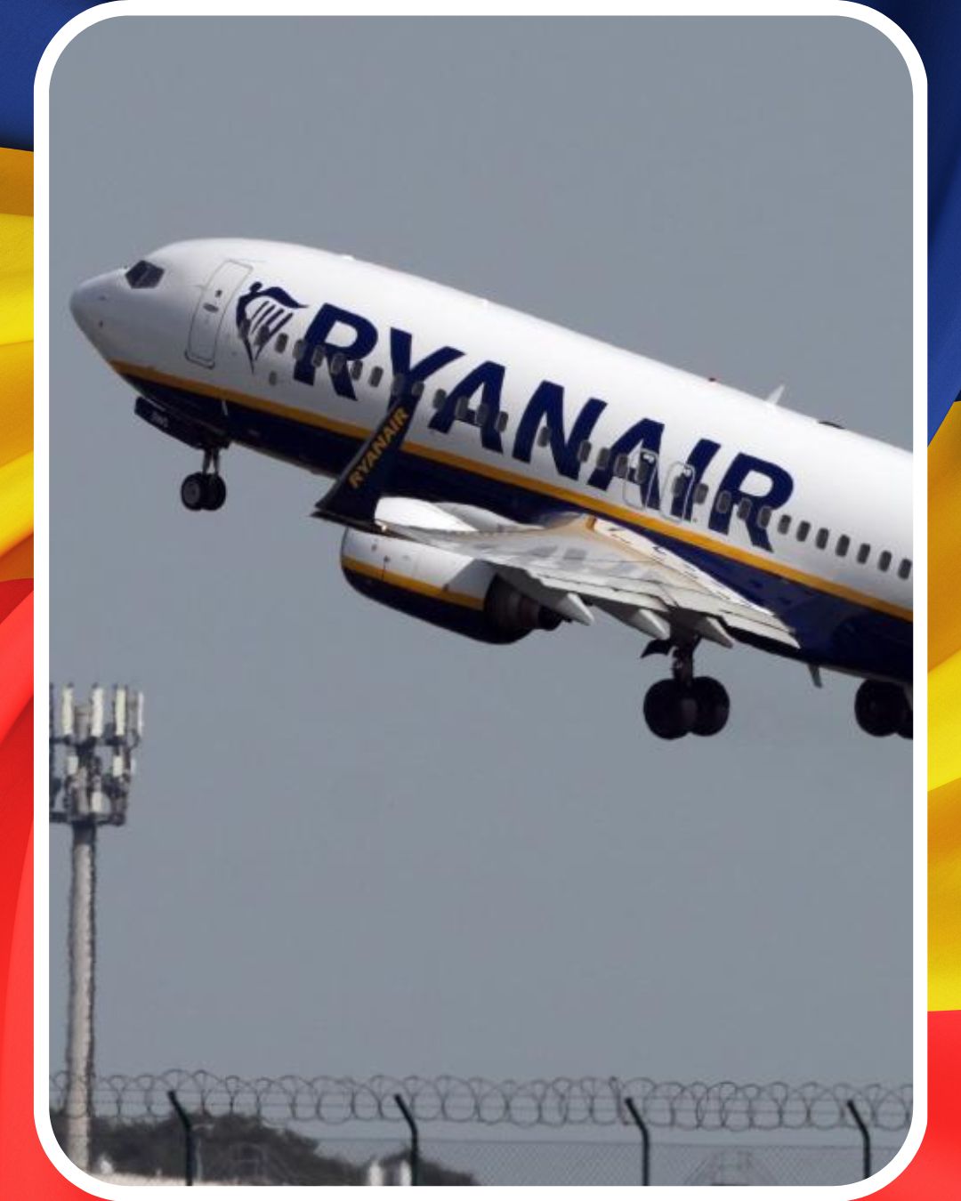 Incident în aer: geamul unui avion Ryanair s-a spart în timpul zborului