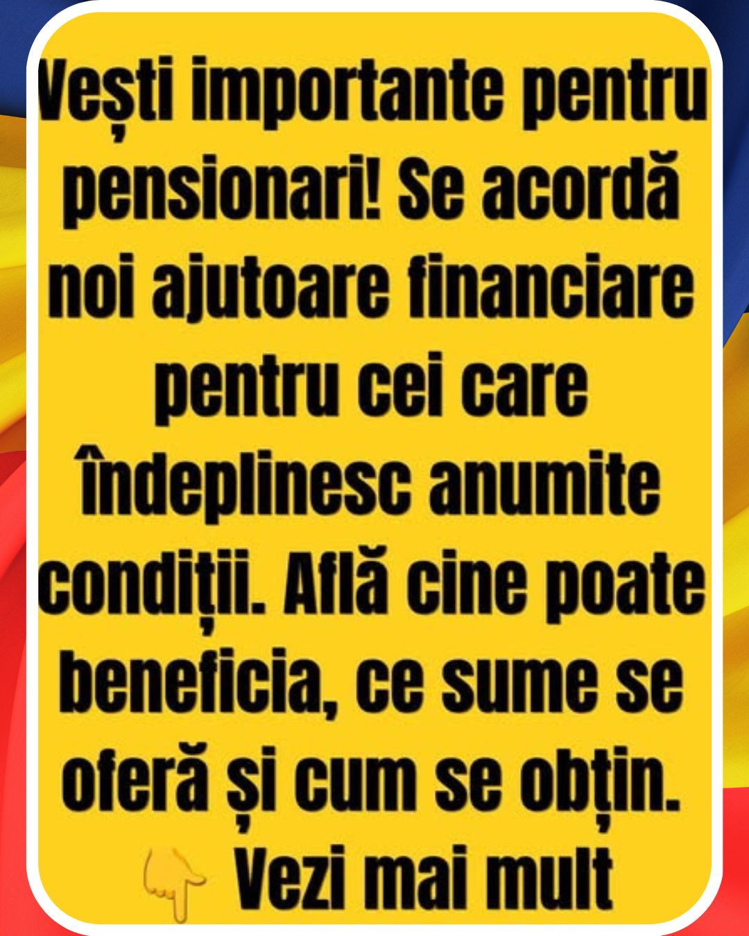 Se dau ajutoare pentru pensionari dacă…Vezi mai mult