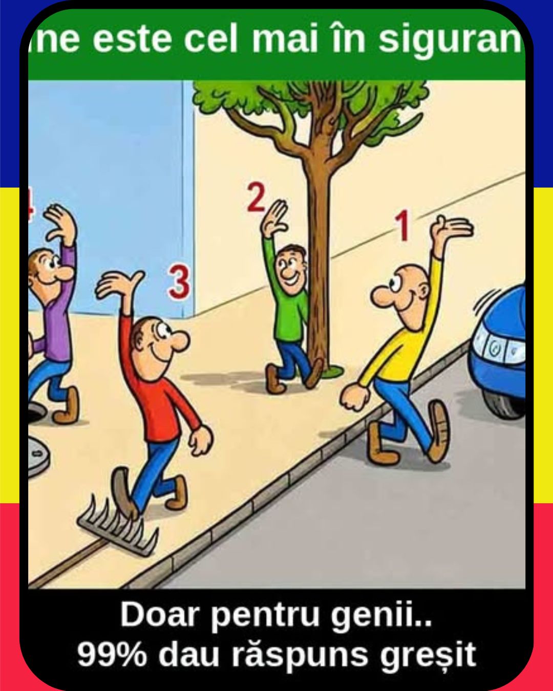Cine se află în cea mai mare siguranță? 🤔✅