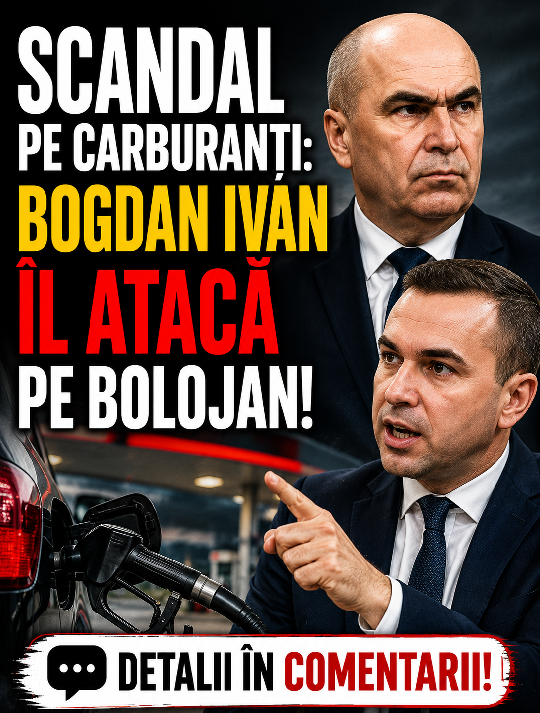 Scandal pe carburanți: Bogdan Ivan îl atacă pe Bolojan.