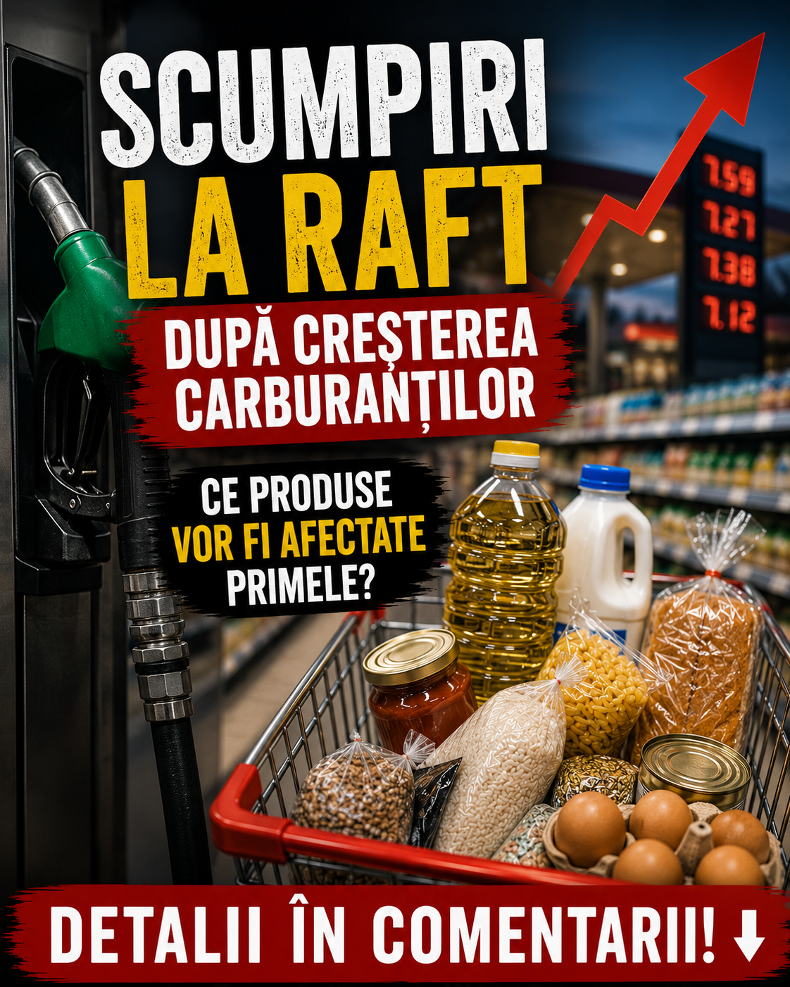 Scumpiri la raft după creșterea carburanților. Ce produse vor fi afectate primele