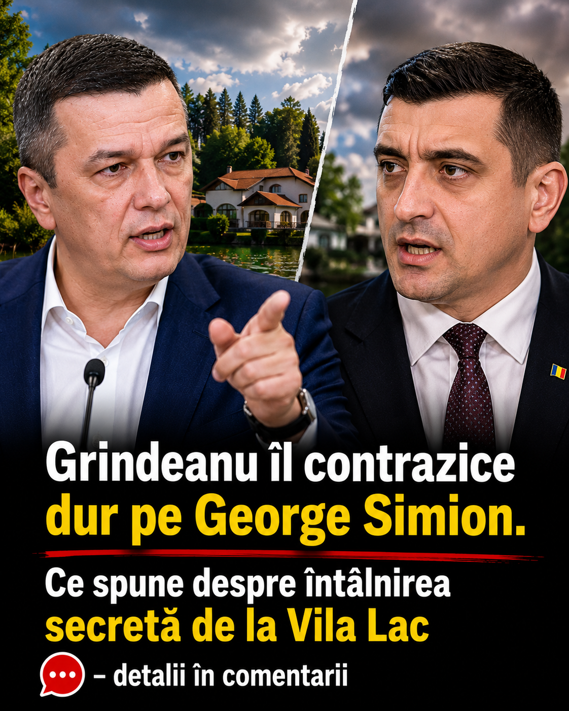 Grindeanu îl contrazice dur pe George Simion. Ce spune despre întâlnirea secretă de la Vila Lac