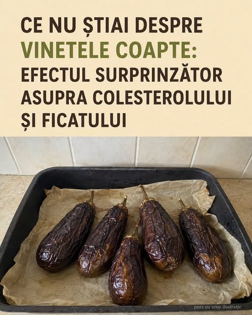 Surprinzător! Ce se întâmplă în organism când mănânci vinete coapte