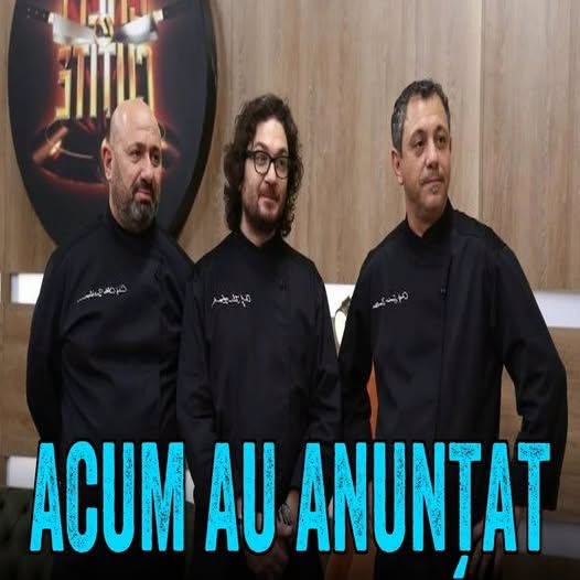 Anunțul final a venit acum de la chefi
