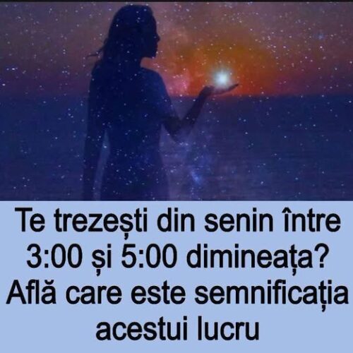 Te trezești din senin între 3:00 și 5:00 dimineața? Află care este semnificația acestui lucru