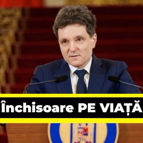 Președintele a promulgat legea. Închisoare PE VIAȚĂ pentru…