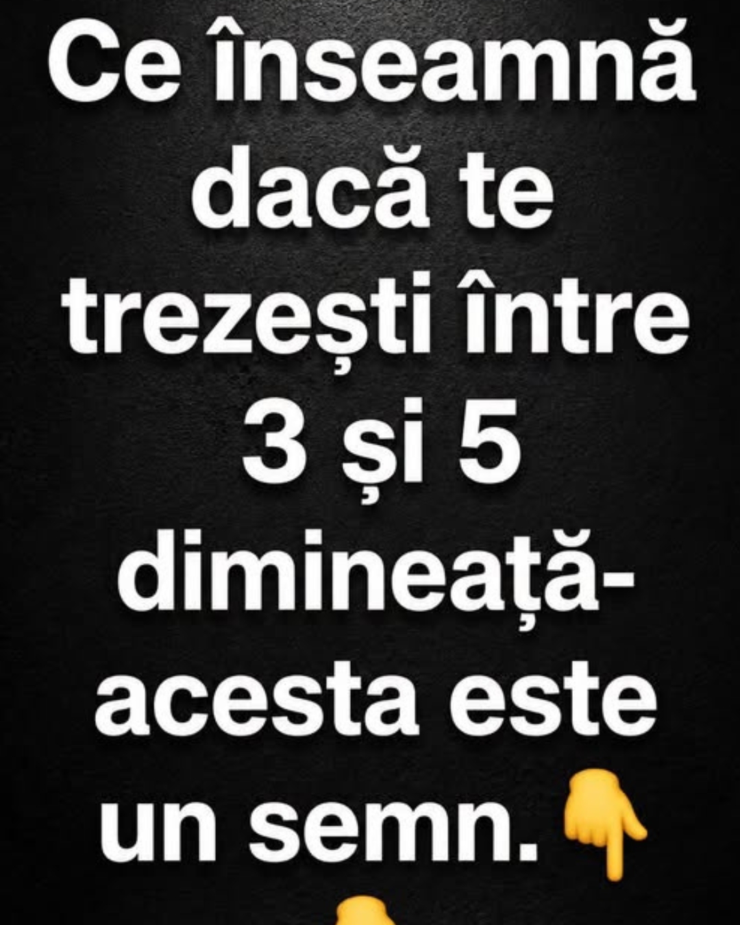 Ce semnifică dacă te trezești între orele 3 și 5 dimineața? Aceasta este o indicație.